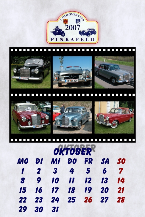 Oldtimerkalender 2007